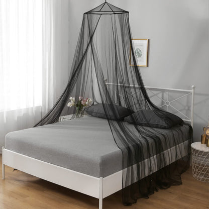 Mosquito Net Bed Canopy for Girls Dome Bed Curtains Tent Twin Queen Size