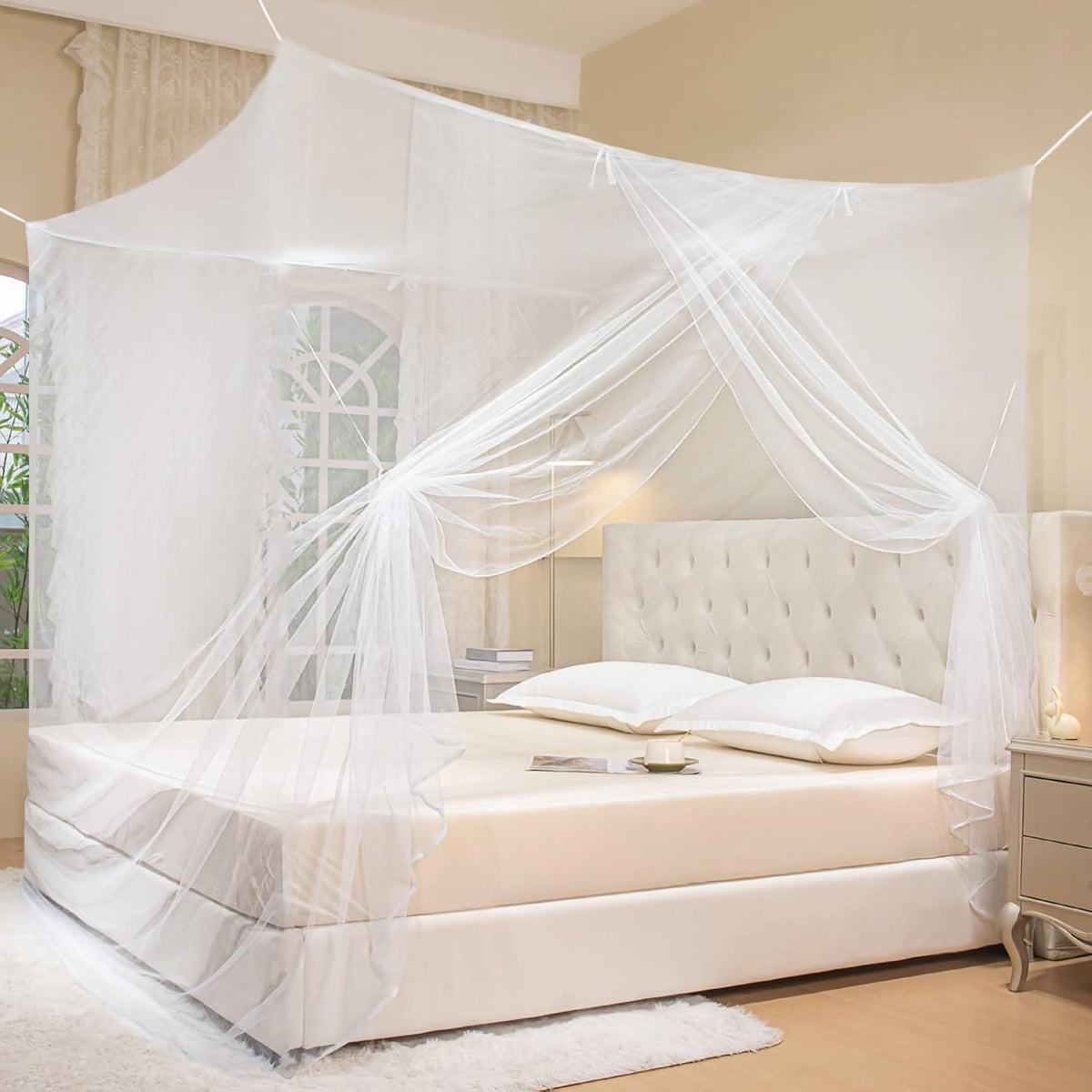 Mosquito Net for Bed Mosquiteros Cameros para Cuba (L75 X W35 X H63 Inch)