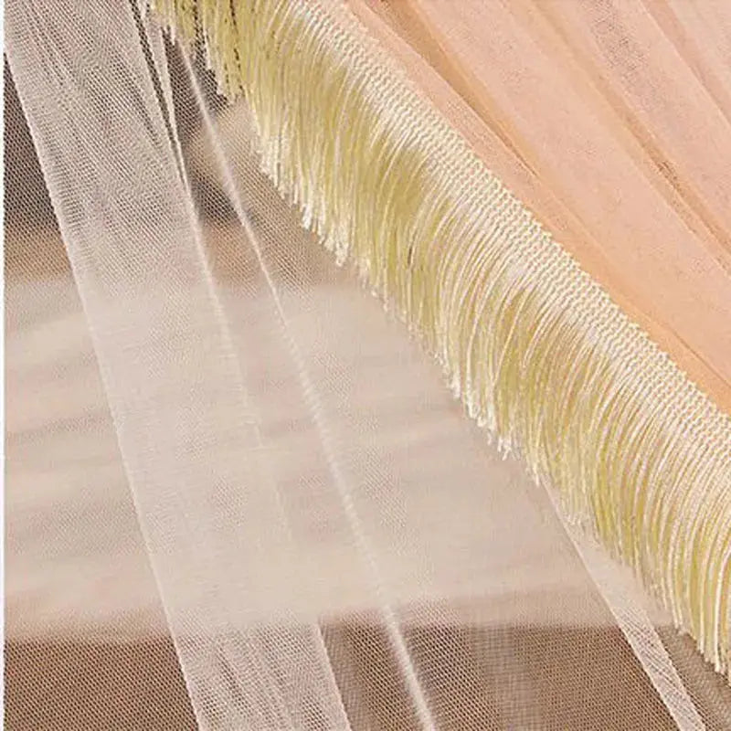 Large Space Dome Hanging Mosquito Net Free Install Double Bed Mosquito Net Foldable Princess Style Lace Gauze Bed Curtain