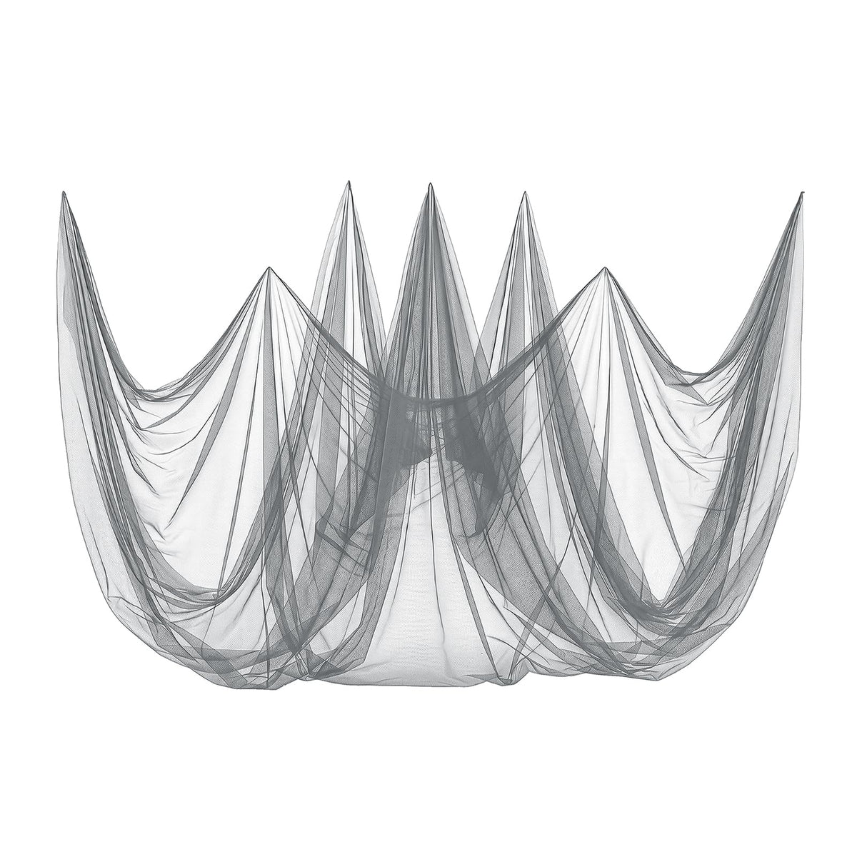 2Pcs 13x10ft Ultra-fine Mesh Mosquito Net, for Halloween Black Gauze Cloth