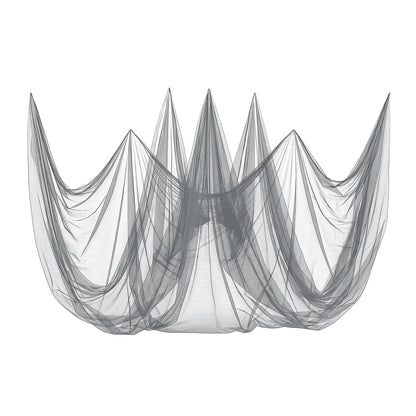 2Pcs 13x10ft Ultra-fine Mesh Mosquito Net, for Halloween Black Gauze Cloth