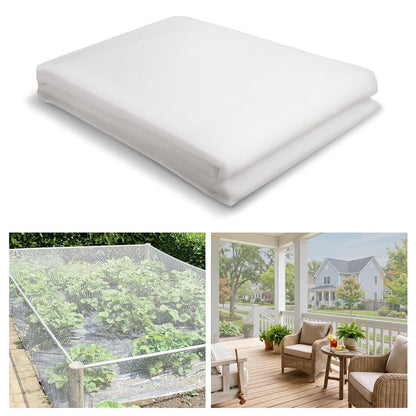 10x33ft Strong PP Nanocomposite Mosquito Net Garden Netting, Black
