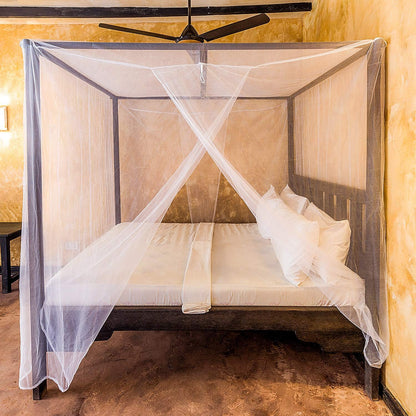Mosquito Net for Queen & King-Size Beds - 2-Side-Opening Bed Canopy