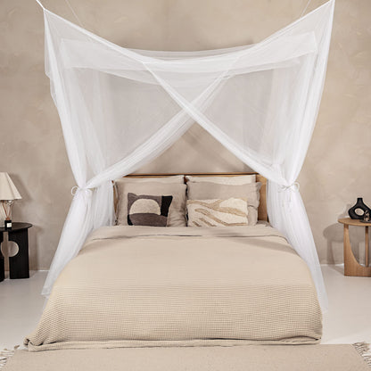Mosquito Net for Queen & King-Size Beds - 2-Side-Opening Bed Canopy