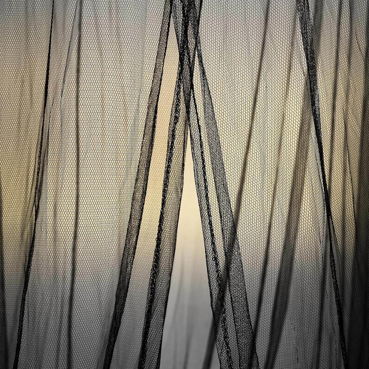 Bed Canopy with Fairy Lights