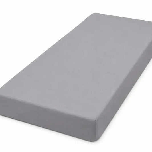 6-in Tri-fold Mattress Fitted Sheet - Wrinkle Resistant, Breathable Durable Sheets, Secure Elastic Edges, Machine Wash, Durable for Daily Use, Everyday Sleep Bedding